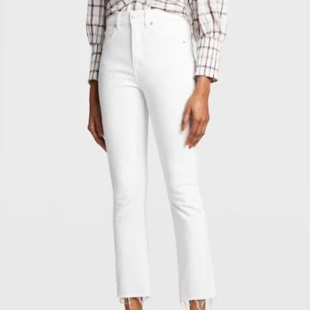 Veronica Beard White Carly Jean